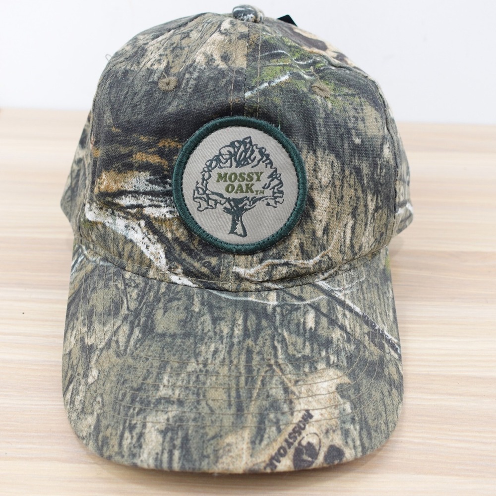 Mossy Oak Hat Real Tree Camo Cap Baseball Green Camouflage Hunting Outdoor